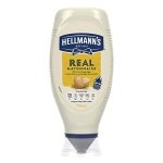 Hellmann's UEFA EURO 2024 Limited Edition Real Mayonnaise Condiment 100% recyclable squeeze bottle creamy mayo for burgers, sandwiches and salads 750 ml