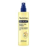 Aveeno Skin Relief Body Oil Spray (1x 200ml), Silky Body Oil for Repairing Dry, Damaged Complexions, Body Oil Spray with Jojoboa and Oat Oil for Use on Sensitive and Dry Skin