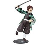 McFarlane Toys, Demon Slayer 7-inch Slayer Tanjiro Action Figure, Netflix Demon Slayer Anime Series Collectible Figure with Collectors Stand Base - Ages 12+ - Image 8