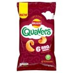 Walkers Quavers BBQ Multipack Snacks Crisps 6x16g - Image 9