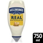 Hellmann's UEFA EURO 2024 Limited Edition Real Mayonnaise Condiment 100% recyclable squeeze bottle creamy mayo for burgers, sandwiches and salads 750 ml - Image 8