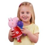 Peppa Pig 08117, Sing With Me Peppa, Interactive Feature Plush, Musical Soft Microphone, Toys, Gift for Preschoolers, Multicolour - Image 2