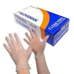 Generic Gloveman Clear Vinyl Gloves (Box of 100) (Medium) - Image 9