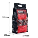 Weber Barbeque Briquettes | 8 kg Bag | BBQ Coal for Weber Grills | Coal BBQ Fuel | Premium Quality, Easy to light | Long Lasting | 100% Natural, Made from Waste Wood (1759180) - Image 7