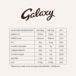 Galaxy Smooth Milk Chocolate Bar, Chocolate Gift, Movie Night Snacks, Sharing Bar 100g - Image 3