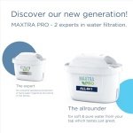 BRITA MAXTRA PRO All-in-1 Water Filter Cartridge 6 Pack (New) - Original BRITA Refill reducing impurities, Chlorine, PFAS, pesticides and limescale for tap Water with Better Taste - Image 11