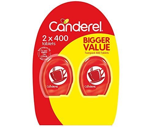 Canderel Sweetener Zero Calorie Tablets VALUE PACK, 800 Tablets