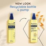 Aveeno Skin Relief Body Oil Spray (1x 200ml), Silky Body Oil for Repairing Dry, Damaged Complexions, Body Oil Spray with Jojoboa and Oat Oil for Use on Sensitive and Dry Skin - Image 3
