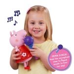 Peppa Pig 08117, Sing With Me Peppa, Interactive Feature Plush, Musical Soft Microphone, Toys, Gift for Preschoolers, Multicolour - Image 7