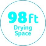 Minky Retractable Duo Reel Washing Line, Grey, 2x15m - Image 4