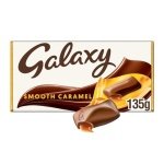 Galaxy Smooth Caramel & Milk Chocolate Bar 135g