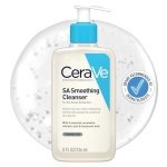 CeraVe SA Smoothing Face and Body Cleanser for Dry, Rough and Bumpy Skin 236ml with Salicylic Acid