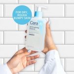 CeraVe SA Smoothing Face and Body Cleanser for Dry, Rough and Bumpy Skin 236ml with Salicylic Acid - Image 8