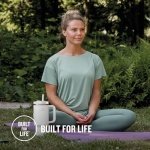 Stanley Quencher H2.0 FlowState Tumbler 1.2L - Cold For 11 Hours - Iced For 48 Hours - Water Bottle with Straw, Handle and Lid - Dishwasher Safe - Travel Mug For Cold or Hot Drinks - Rose Quartz - Image 6