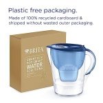 BRITA Marella XL Water Filter Jug Blue (3.5L) incl. 1x MAXTRA PRO All-in-1 cartridge - large-volume jug with digital LTI and Flip-Lid - now in sustainable Smart Box packaging - Image 9