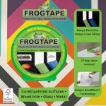 Frog Tape Green Multi Surface Painters Masking Tape, Indoor Painting and Decorating For Sharp Lines and No Paint Bleed 36mm X 41.1m - Image 9