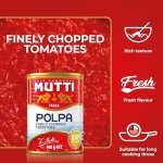 Mutti Finely Chopped Tomatoes 400g (Pack of 6) - Image 2