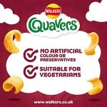 Walkers Quavers BBQ Multipack Snacks Crisps 6x16g - Image 4