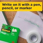 Scotch Magic Invisible Tape - 3 Refill Rolls, 19mmx25m - General Purpose Sticky Tape for Document Repair, Labelling & Sealing - Image 7