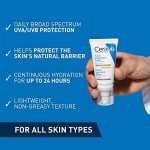 CeraVe AM Facial Moisturising Lotion SPF50 with Ceramides & Vitamin E for Normal to Dry Skin 52ml - Image 9
