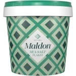 Maldon - Sea Salt Flakes, Unique Pyramid Shaped Salt Flakes, Perfect for a Wide Range of Dishes, Hand-Harvested for Four Generations, 570g Tub