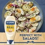 Hellmann's UEFA EURO 2024 Limited Edition Real Mayonnaise Condiment 100% recyclable squeeze bottle creamy mayo for burgers, sandwiches and salads 750 ml - Image 2