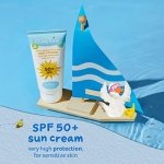Childs Farm Kids and Baby Sun Cream SPF 50plus Water Resistant UVA and UVB Very High Protection Suitable for Dry, Sensitive and Eczema-prone Skin 100ml - Image 6