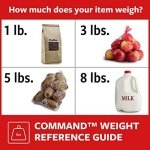 Command Medium Designer Hook, Pack of 2 Hooks and 4 Adhesive Strips, White - Damage Free Hanging - Holds up to 1.3kg - Image 4