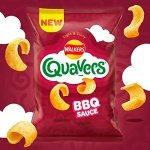 Walkers Quavers BBQ Multipack Snacks Crisps 6x16g - Image 6
