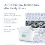 BRITA Marella Water Filter Jug Graphite (2.4L) Starter Pack incl. 3x MAXTRA PRO All-in-1 cartridge - fridge-fitting jug with digital LTI and Flip-Lid - now in sustainable Smart Box packaging - Image 9