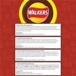 Walkers Meaty Variety Multipack Crisps Box 20x25 g (Packaging may vary) - Image 3