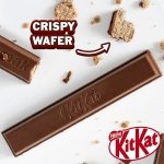 KitKat Milk 2 Finger Chocolate Biscuit Bars Multipack, 21 x 20.7 g - Image 4