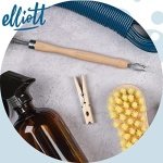 Elliott Hardwood Clothes Pegs with Metal Coil Spring for Firm Grip, Contoured to Prevent Leaving Marks on Clothing, This Pack Include 36 Pegs Ideal for Outdoor and Indoor Use - Image 5