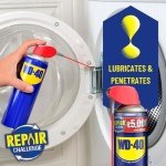 WD-40 Multi-Use Smart Straw 450ml Spray Aerosol Can Clean Rust Lubricant, blue - Image 6