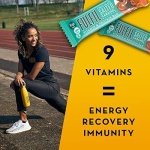 FULFIL Vitamin and Protein Bars (15 x 55 g Bars) — Chocolate Salted Caramel Flavour — 20 g High Protein, 9 Vitamins, Low Sugar - Image 3
