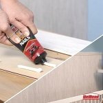 UniBond No More Nails Original, Heavy-Duty Mounting Adhesive, No Nails Strong Glue for Wood, Ceramic, Metal & More, White instant Grab Adhesive, 1 x 234g Tube - Image 3