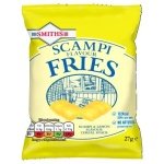 Smith's Savoury Selection Scampi & Lemon Fries 27g (Sheet of 24 Bags) - Scampi and Lemon Flavor Cereal Snack [Packaging may vary] - Image 8