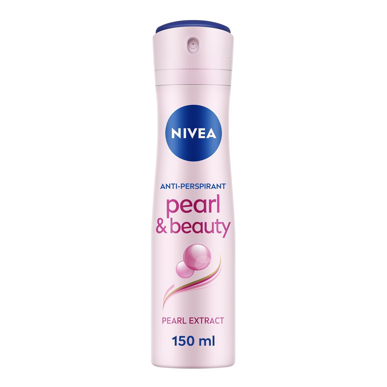 NIVEA Pearl & Beauty Anti-Perspirant Deodorant Spray (150ml), Women's Deodorant with 48H Sweat and Odour Protection, Anti-Perspirant Spray for Women with Pearl Extracts