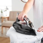 Russell Hobbs Power Steam Ultra Iron, Ceramic Non-stick soleplate, 210g Steam Shot, 70g Continuous steam, 350ml Water Tank, Self-clean, Anti-calc & Anti-drip function, 3m Cord, 3100W, 20630 - Image 9