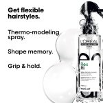 L'Oréal Professionnel TECNI.ART Pli Heat Activated Styling Spray, For Long-lasting Body and Bounce, 190 ml - Image 6