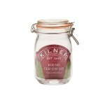 Kilner Round Clip Top Glass Jar, 1 Litre - Image 6