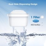 Waterdrop Water Filter Cartridges, Replacement for Brita® Maxtra+® Plus, Maxtra Pro® All-in-1, Compatible with Brita® Marella® Jug, Brita® Kettle, Reduce PFAS, PFOA/PFOS, TÜV SÜD, NSF Certified (6) - Image 4