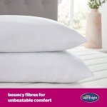 Silentnight Ultrabounce Pillows 2 Pack – Soft Medium Support Comfortable Bouncy Pillows for Stomach, Back and Side Sleepers – Machine Washable and Hypoallergenic Bed Pillows – Pack of 2 - Image 7