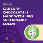 Cadbury Dairy Milk Chocolate Gift Bar, Extra-Large, Rich Taste, Suitable for Vegetarians, Sustainable Cocoa, 850 g - Image 4
