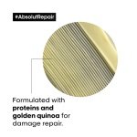 L’Oréal Professionnel Absolut Repair Shampoo, With Protein And Gold Quinoa, For Dry and Damaged Hair, Serie Expert, 500ml - Image 5
