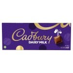 Cadbury Dairy Milk Chocolate Gift Bar, Extra-Large, Rich Taste, Suitable for Vegetarians, Sustainable Cocoa, 850 g