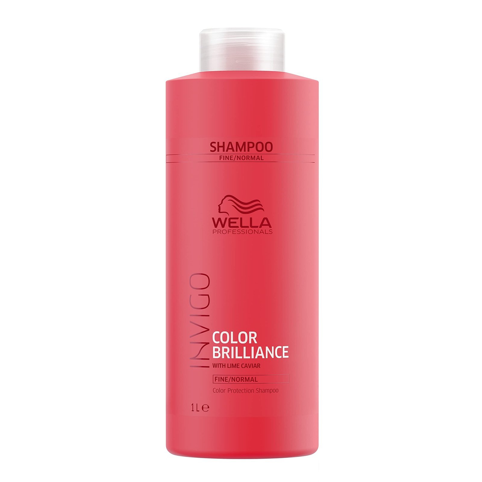 Wella Professionals Invigo Color Brilliance Professional Hair Care, Colour Protection for Fine/Normal Hair, Vibrant Hair Colour, Shampoo 1L