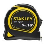 STANLEY TYLON Tape Measure 5M/16 Inches Compact Case with Cushioned Grip Metric and Imperial System 1-30-696, YELLOW - Image 2