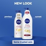 NIVEA Q10 60+ Mature Skin Body Lotion (400ml), Nourishing Firming Cream with Q10 and Argan Oil, NIVEA Moisturising Cream for Ageing and Mature Skin - Image 2