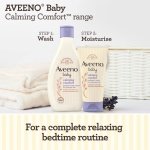 Aveeno Baby Calming Comfort Bedtime Bath and Wash, 250 ml (Pack of 1) - Image 3